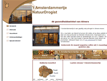 Tablet Screenshot of amsterdammertjealmere.nl